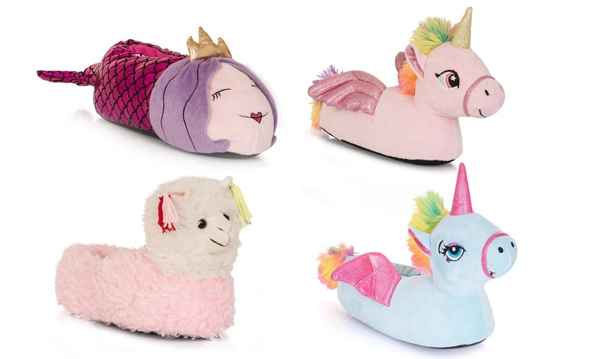 Image 1: Adults' Novelty Slippers