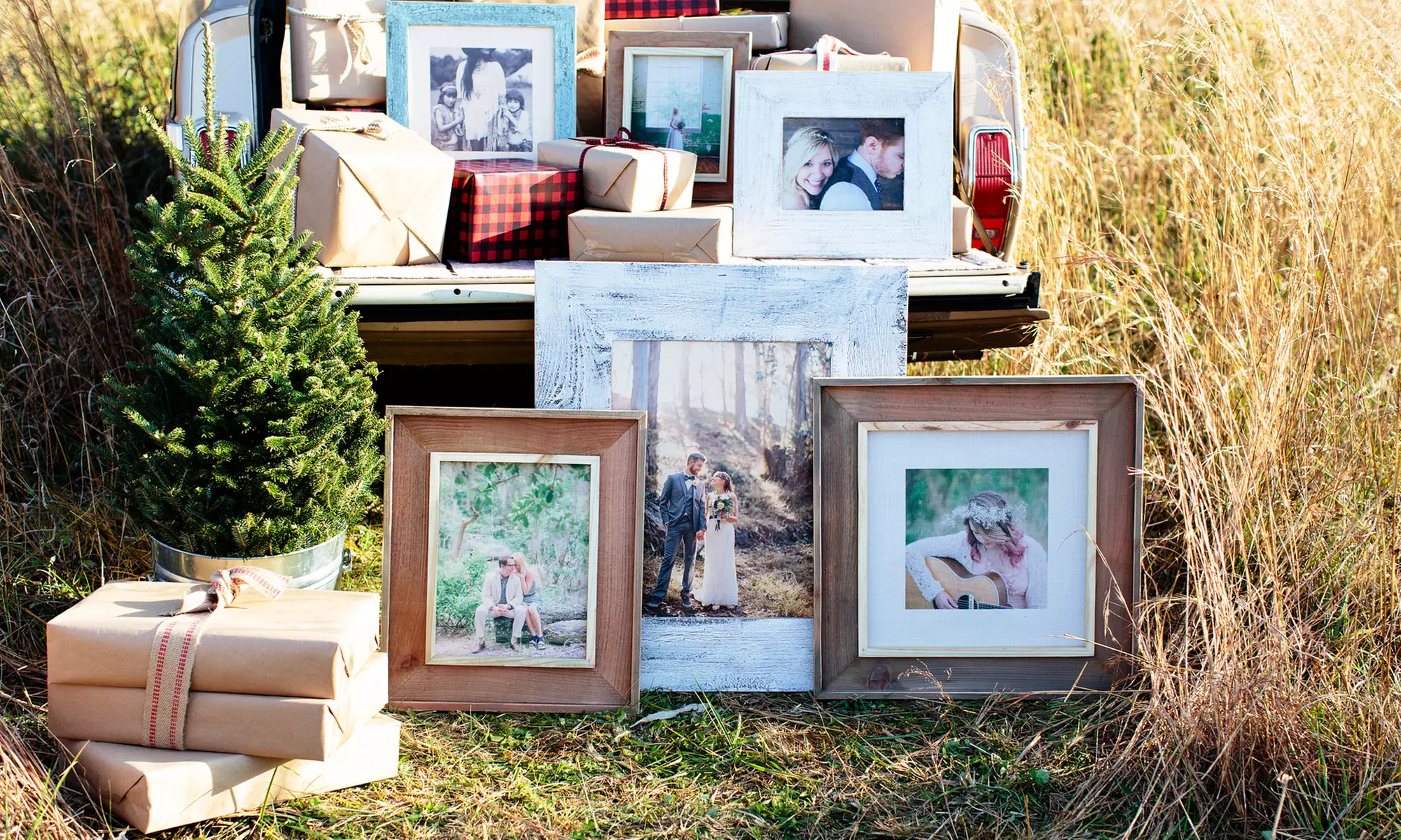 Custom Framed Print on Wood, Canvas, or Burlap from PhotoBarn (Up to 90% Off) - Primary Image