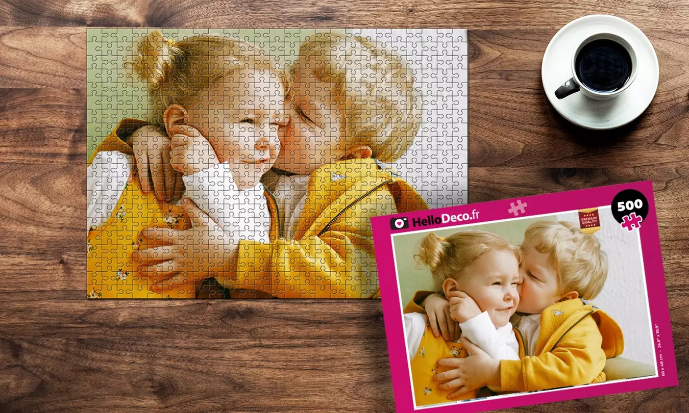 Puzzle photo avec Hello Deco