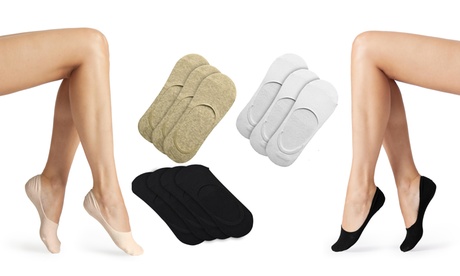 Set da 6 o da 12 paia di calze fantasmini unisex