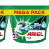 Image 3: 45, 90 ou 180 capsules Ariel "All In One" Ultra ou Touch of Lenor