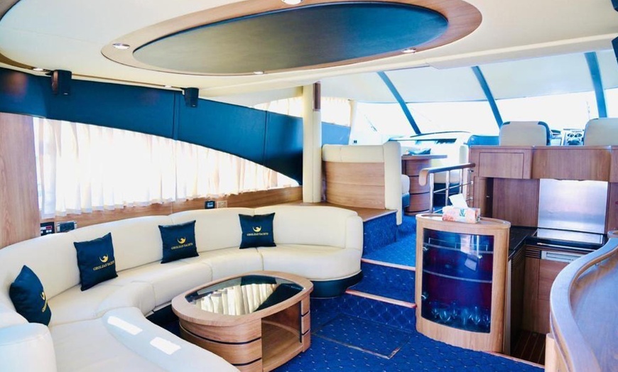 Image 17: Embark on a Luxury Dubai Marina Yacht Cruise at Media Waves Yachts!