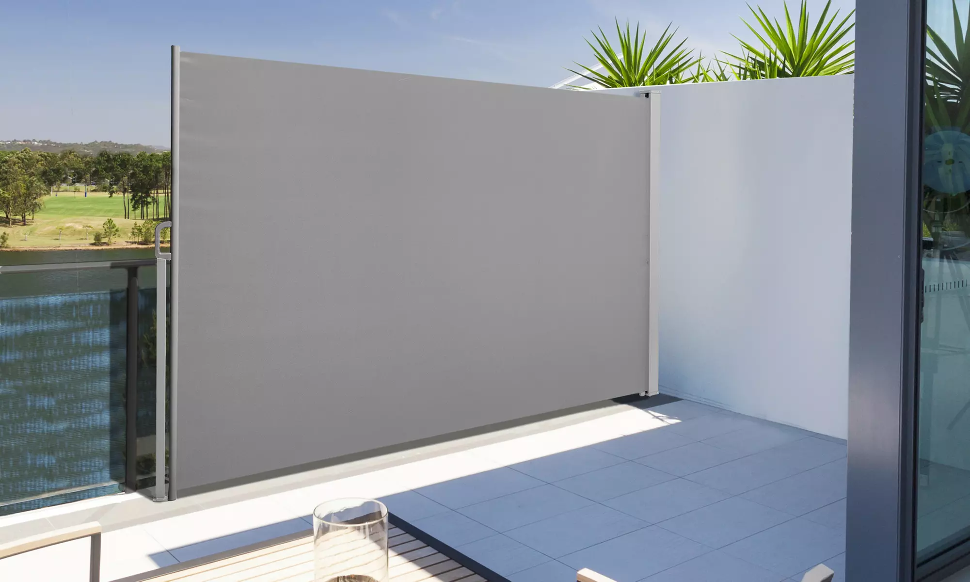 Store latéral rétractable, dimensions et coloris au choix, Gartenfreude, livraison offerte - Primary Image