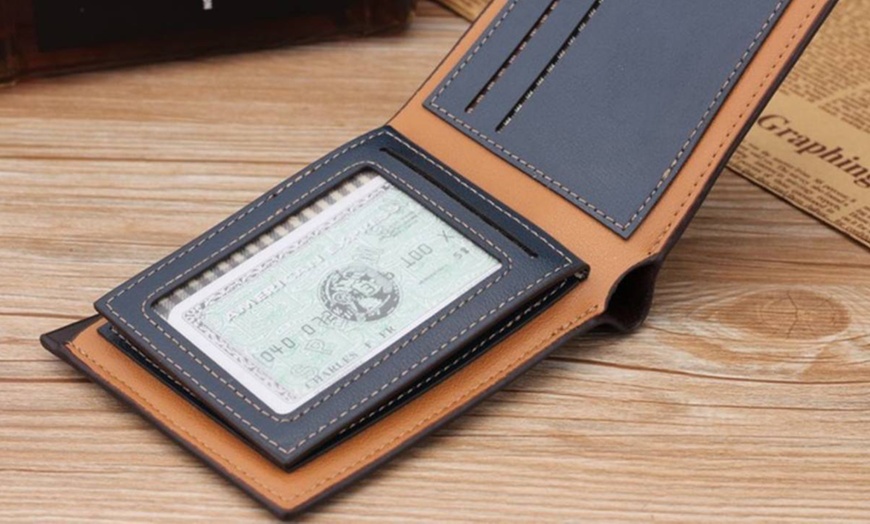 Image 6: Faux Leather Wallet