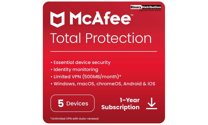 Image 3: McAfee Total Protection 2025 for One or Two Years (Up to 84% Off)