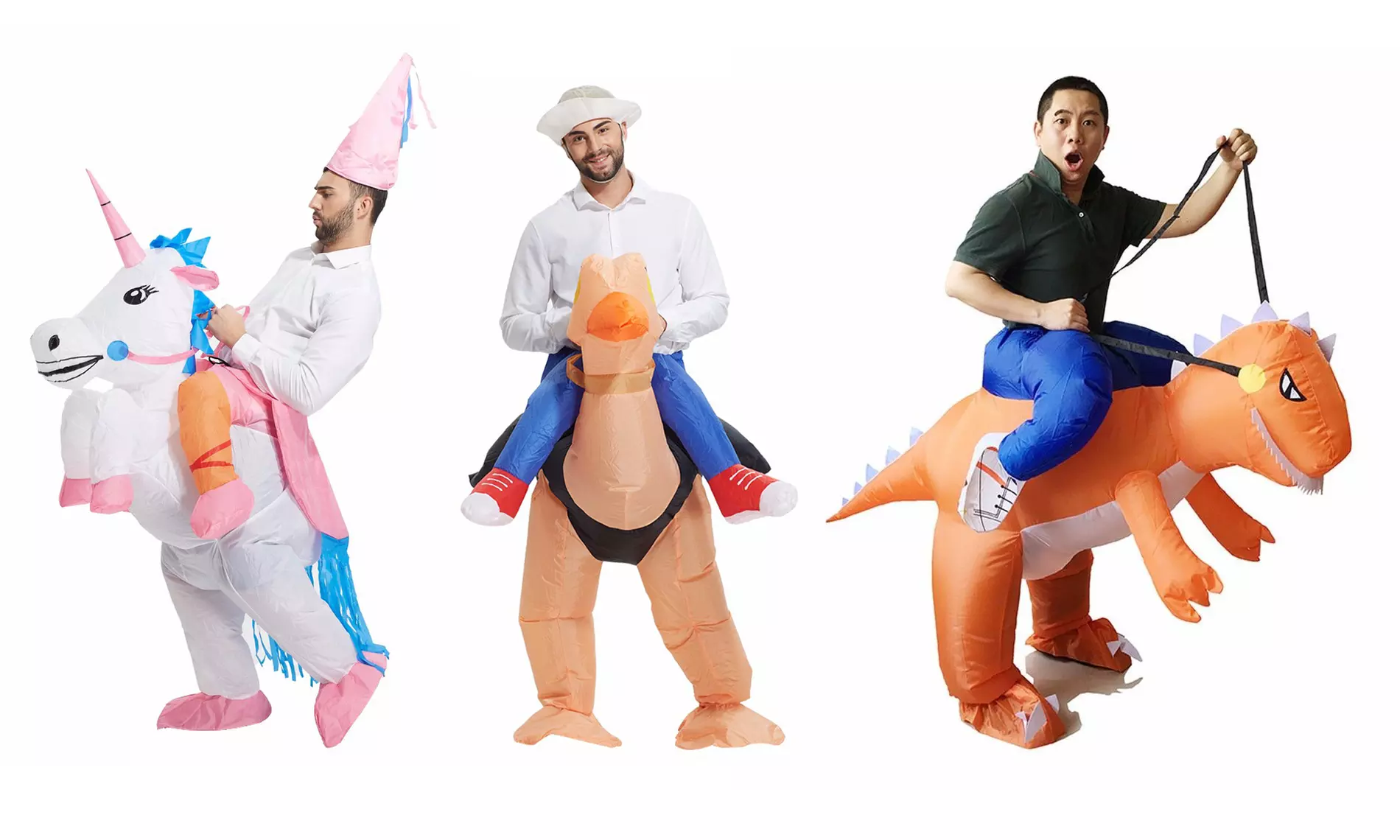 Inflatable Ride-On Adult Costume for AED 119 - Primary Image