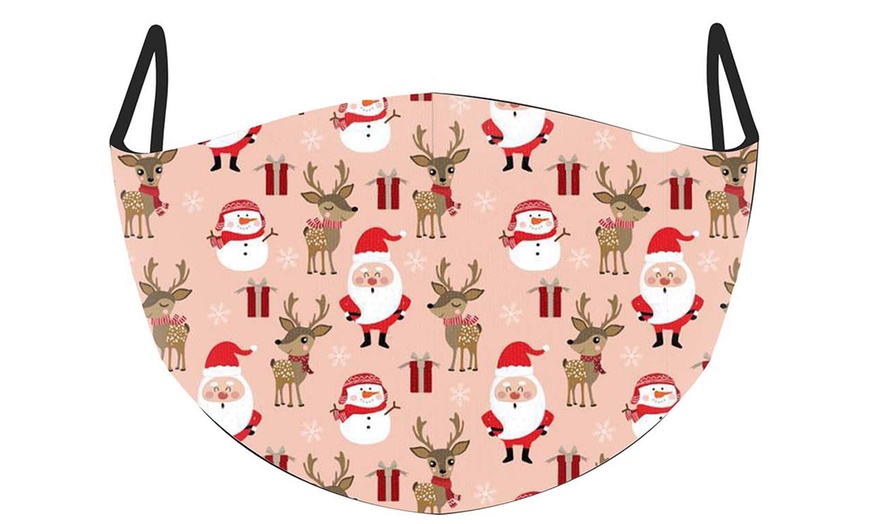 Image 74: Sélection de masques thème de Noël