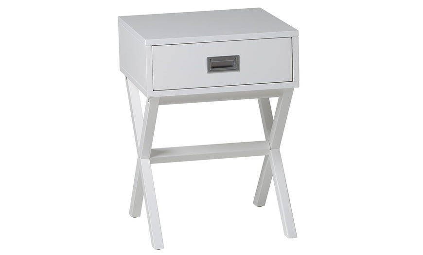 Image 4: Retro-Style Bedside Table
