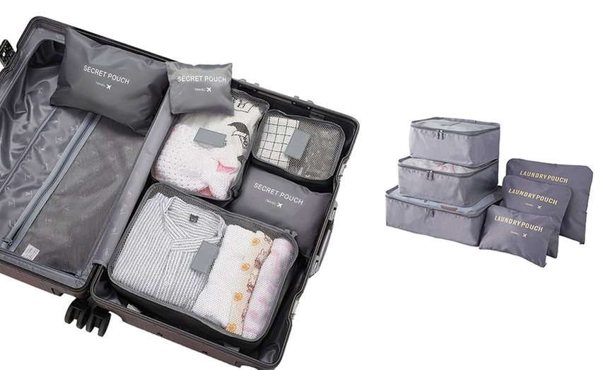 Image 2: 1x oder 2x 6-teiliges Koffer-Organizer-Set