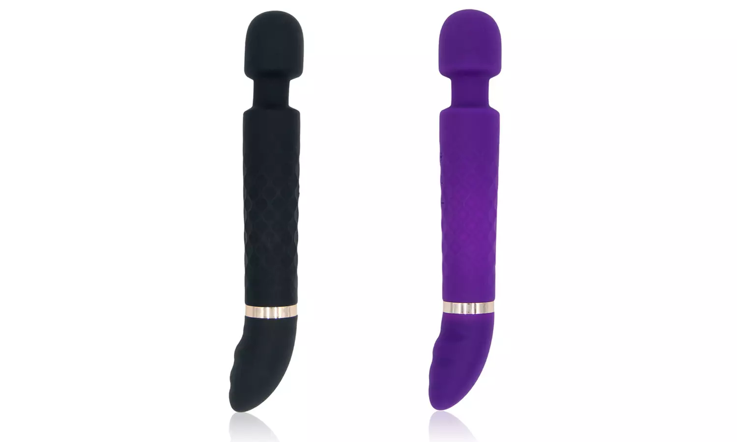1x oder 2x wiederaufladbarer Punkt-Vibrator in Schwarz oder Lila inkl. Versand - Primary Image
