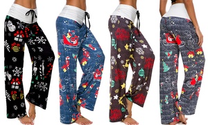 Christmas Patterned Lounge Pants