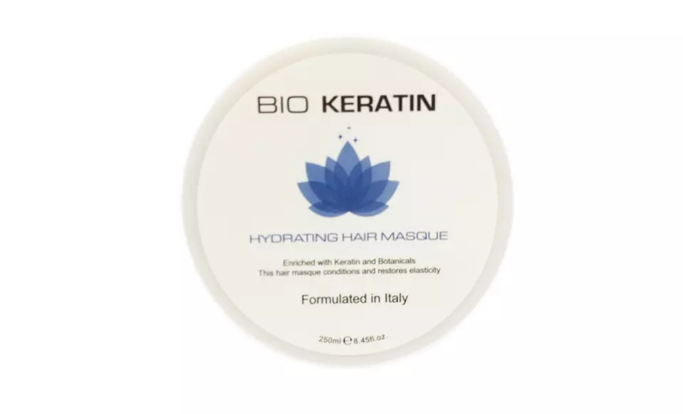 Bio Keratin Hydrating Hair Masque; 8.45 Fl. Oz. - Image 2