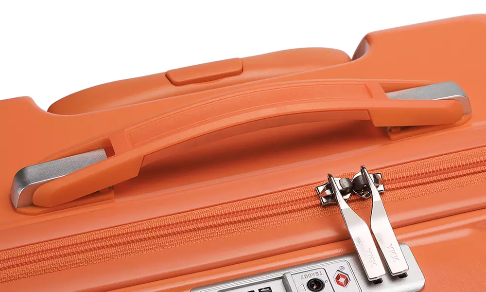 1 of 4 oranje koffers