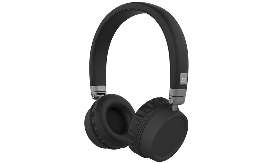 Image 3: Kitsound Harlem Bluetooth Headphones