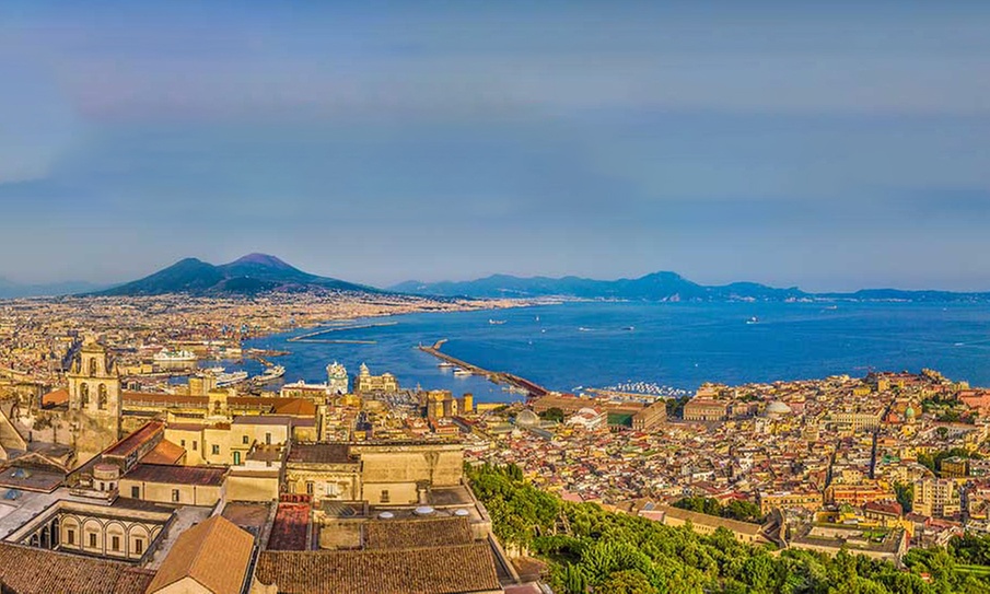 Napoli 5*: camera doppia con mezza pensione e Spa per 2 persone