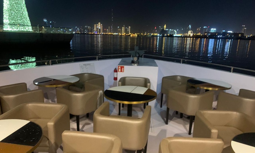 Image 6: Dubai Canal Dinner Cruise with House or Soft Beverages on Luxury Boat