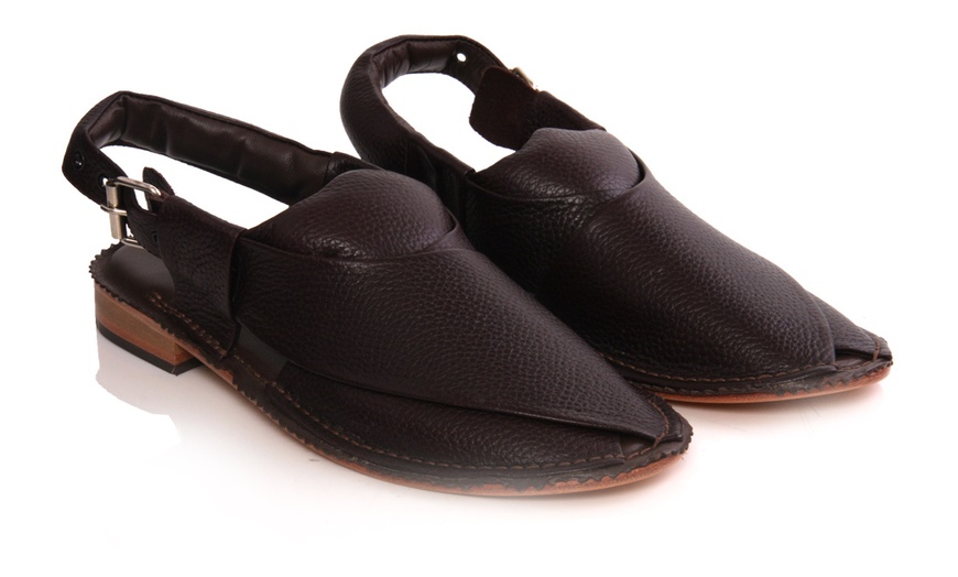 Men's Handmade Peshawari Sandals | Groupon Goods