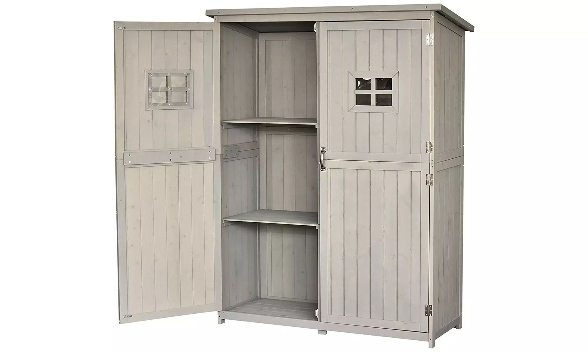 Outsunny Wooden Garden Shed