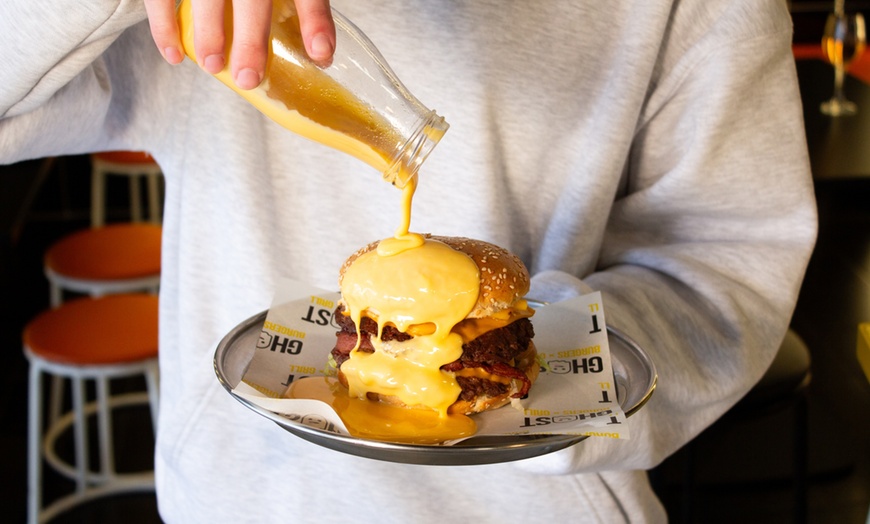 Image 7: Choice of Burger, Sides, and Drinks at Ghost Burgers And Grill