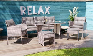 Rattan-Effect Sydney Garden Furniture Set