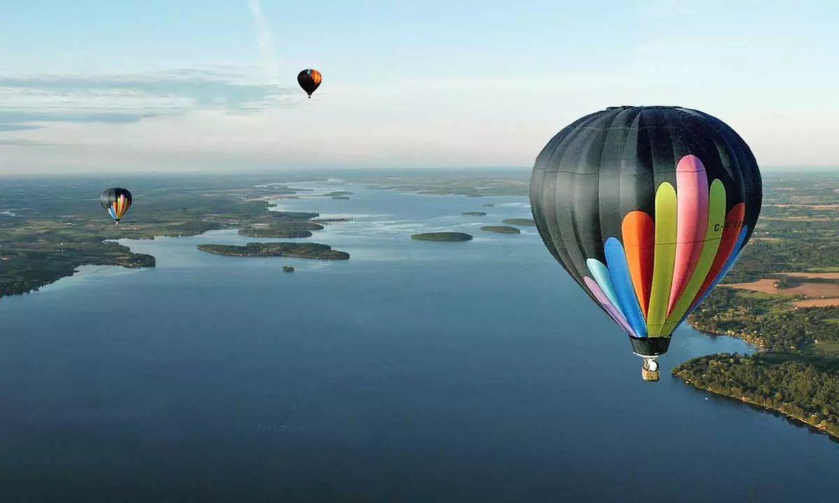 Hot Air Balloon Ride for One or Two at Uptuit Balloons (Up to 33% Off)  - Primary Image
