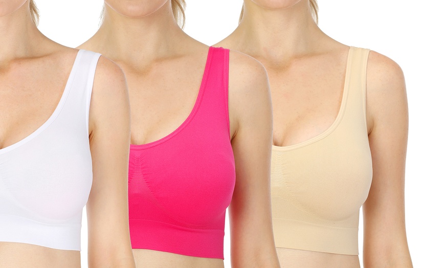 Image 2: Multi-Pack Comfort Bras

