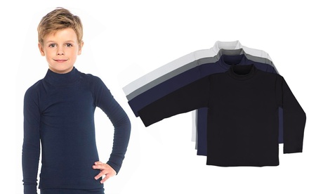 Pack composto da 5 maglie elastiche per bambino disponibile in 3 taglie