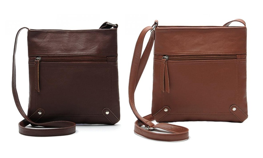 Image 9: Women's Cross Body Messenger Bag