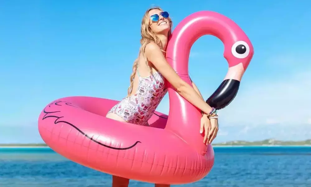 1x oder 2x Aufblasbarer Schwimmring