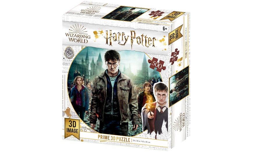 Image 11: Harry Potter-Themed 500-Piece 3D Jigsaw Puzzle