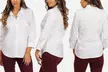 NYDJ Women's Career Long Sleeve Shirts - Second Medium
