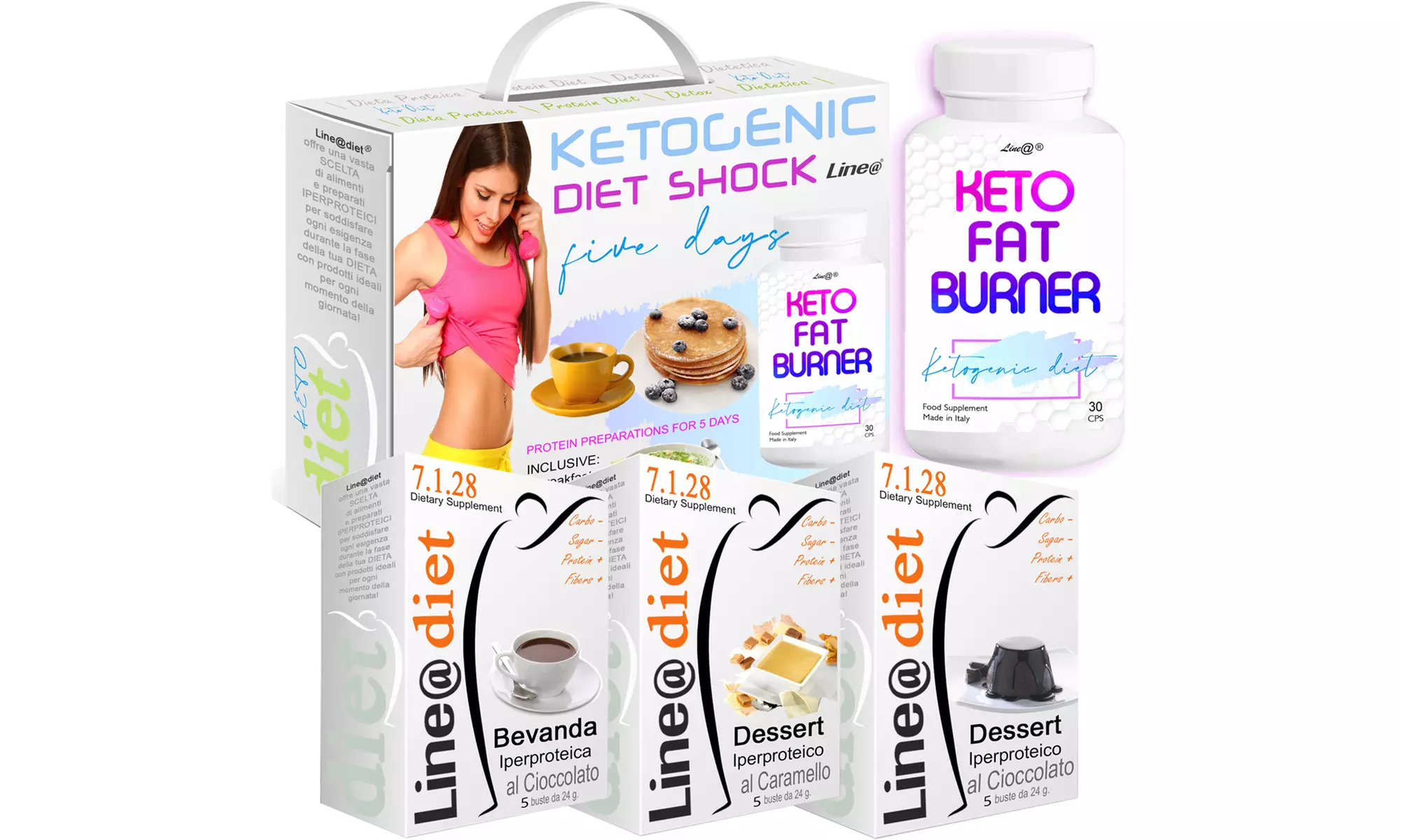 Line@Diet Ketogenic 5-Tage-Diät (bis zu 208,10€/1kg)