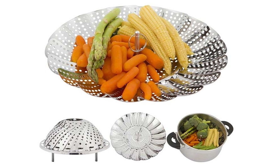 Image 2: Food Steamer Basket