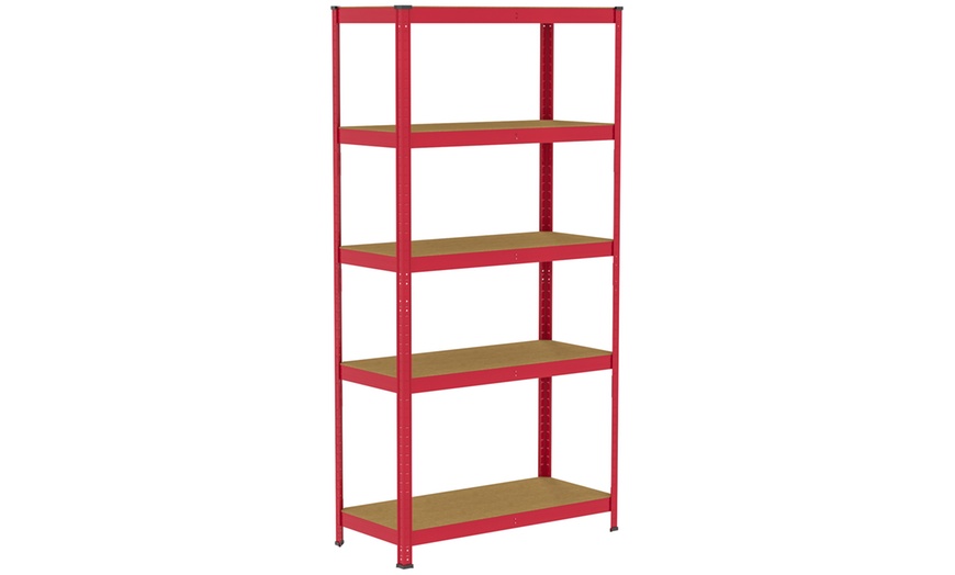 Image 23: Five-Tier Garage Storage Shelf