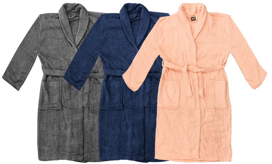 Image 1: Soft Fleece Robe 