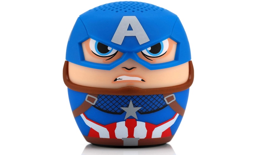 Image 3: Marvel Captain America Bitty Boomer Mini Bluetooth Speaker