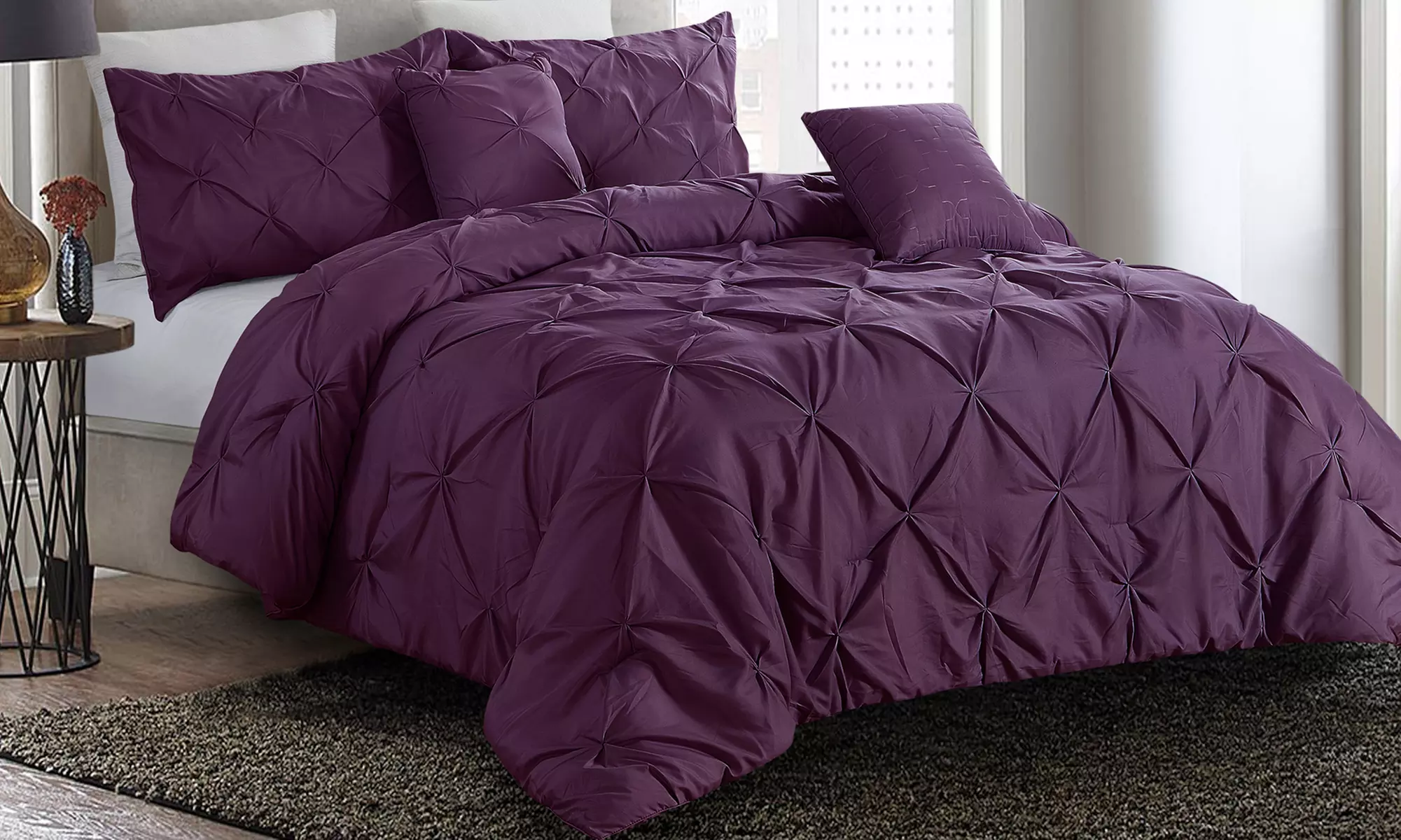 Pintuck Comforter Sets (5-Piece) - Primary Image