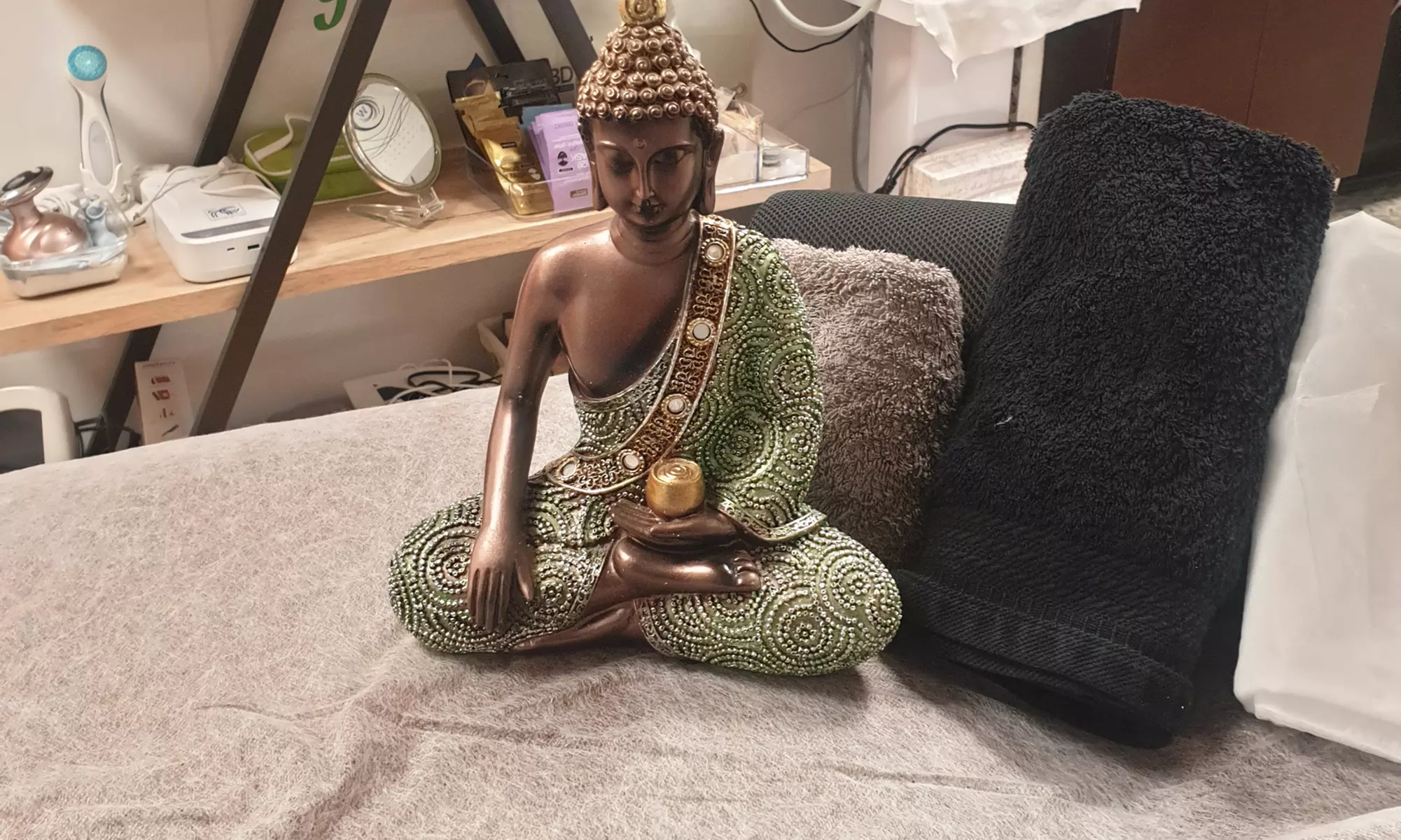 1 o 2 masajes relajantes con craneoencefálico y opción a reflexología