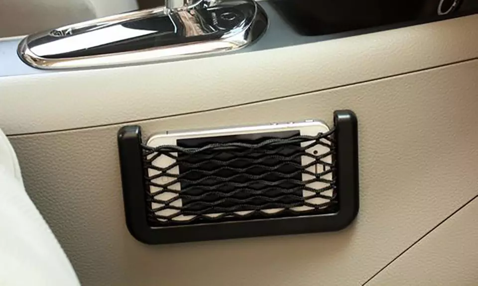 1x, 2x oder 4x Handy-Halter mit Geflecht fürs Auto - Primary Image