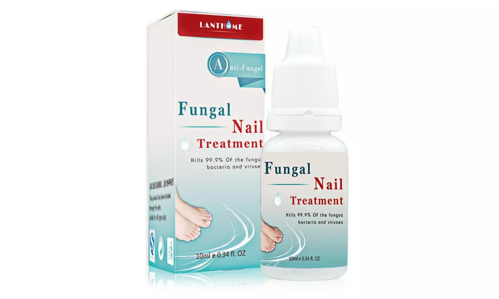 1, 2 ou 3 flacons de traitement antifongique pour les ongles - Primary Image