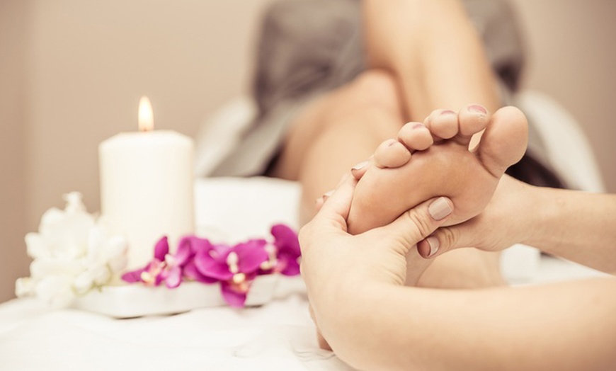 Image 2: Mani-Pedi, Nail Application or Reflexology