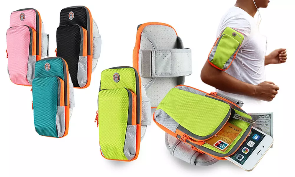 1x oder 2x Sport- und Fitness-Armtasche in der Farbe nach Wahl - Primary Image