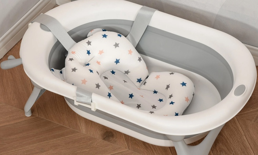 Image 7: HomCom Baby Bathtub