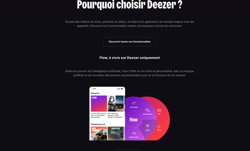 Image 3: 3 mois d'abonnement à Deezer Premium offerts