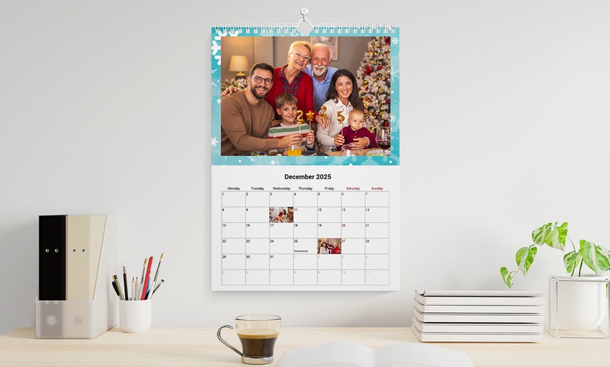 Image 2: Personalised Photo Calendar from Printerpix