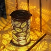Image 5: Butterfly Solar Garden Lantern Decorative Outdoor Light