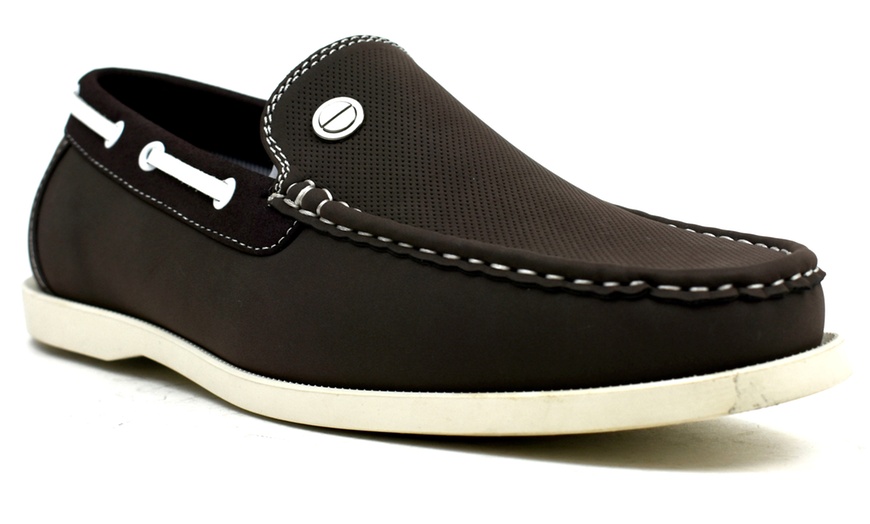 Men's Slip-On Boat Shoes | Groupon Goods