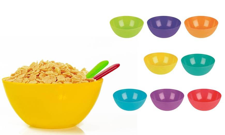 Image 1: Eight-Pack of Kids' Bowls 