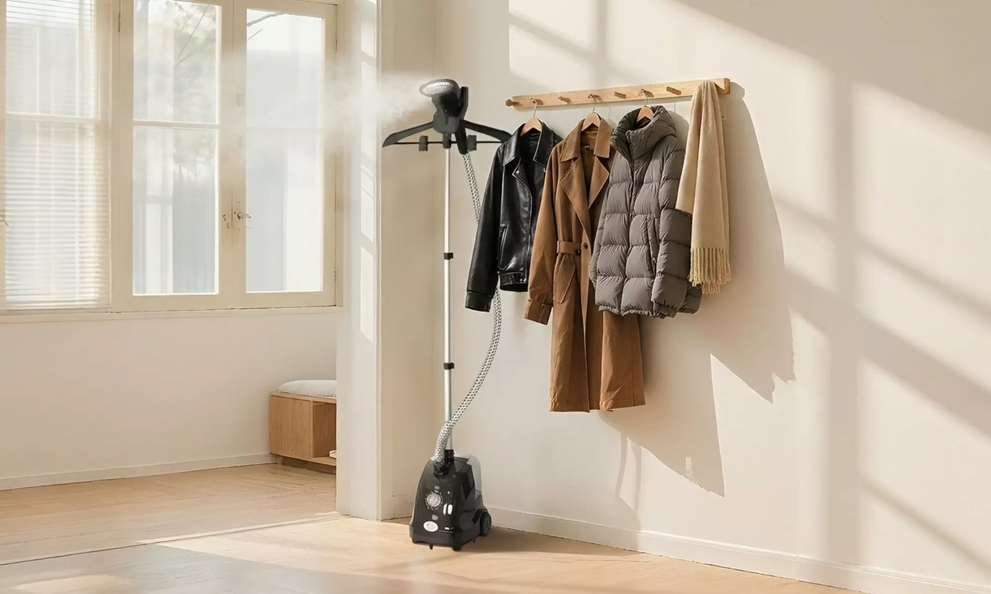 HOMCOM 1950W Clothes Steamer