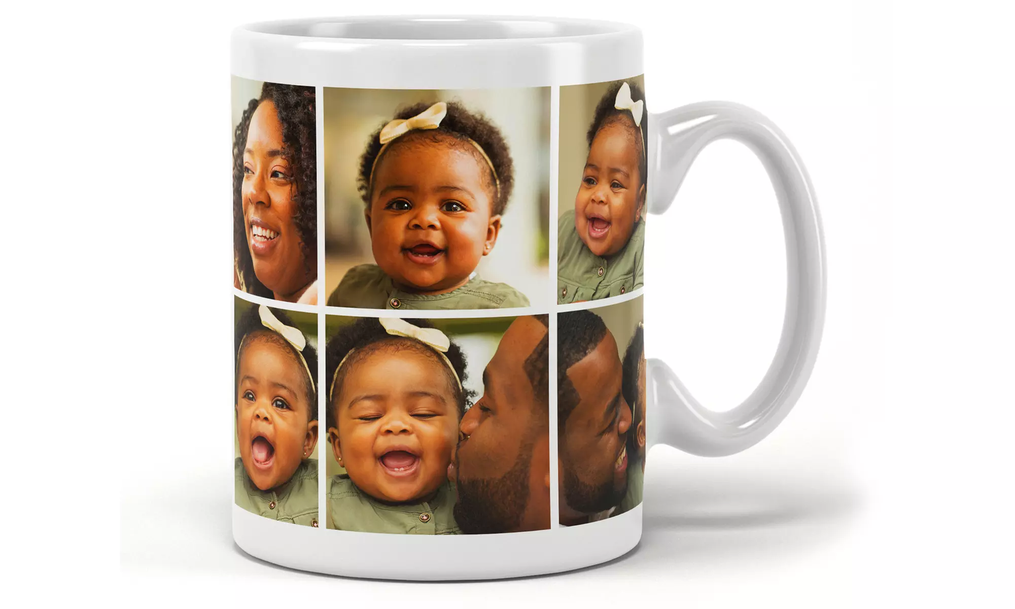 Fototasse mit Foto-Collage